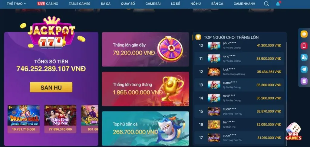 Đa dạng sản phẩm cá cược tại 8win bet